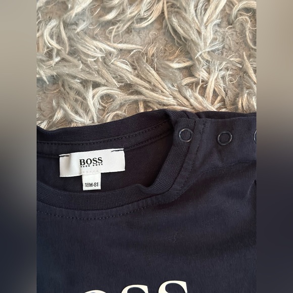 Baby Hugo Boss t shirts (set of 2) Red and Navy. - Picture 3 of 5